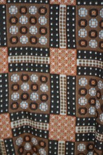 Vintage Tootal brown polyester