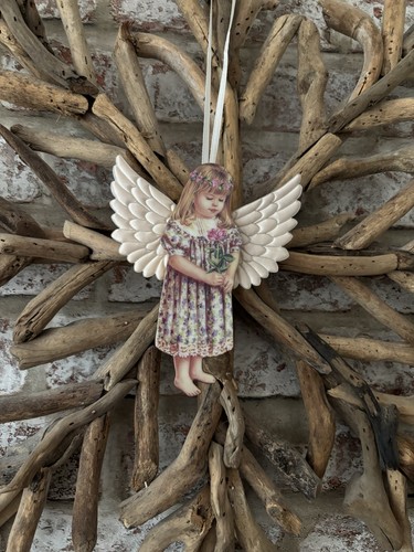 Vintage angel tree hanging - vintage,
