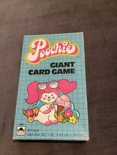 Vintage 1983 Mattel Poochie Giant Card Game