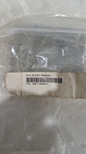 Gilbarco zinc button - gilbarco, selector