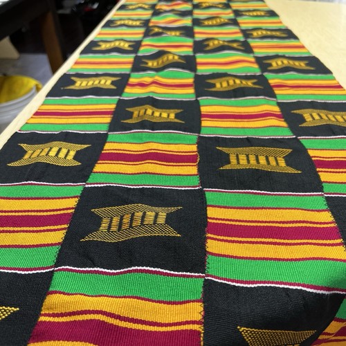 Kente cloth vintage african - kente,