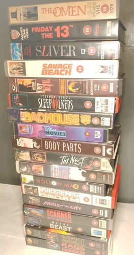 Old vhs tape - tape, listing