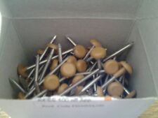 50mm light oak A4 stainless steel polytop nails /pinsx100 