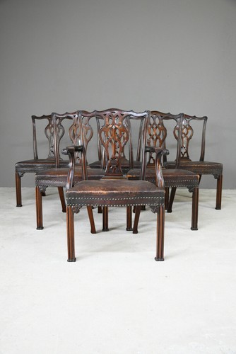 Set antique chippenddale - 6,