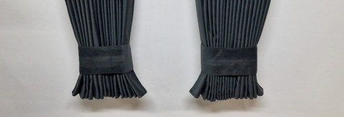 Grey premium quality curtains - grey,