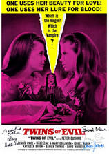 HAMMER HORROR LOT OF 5 MOVIE POSTERS CAST AUTOGRAPH SIGNED 8 X 11 LAMINATED