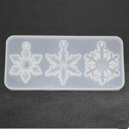 1pc christmas snowflakes mould - 1pc,