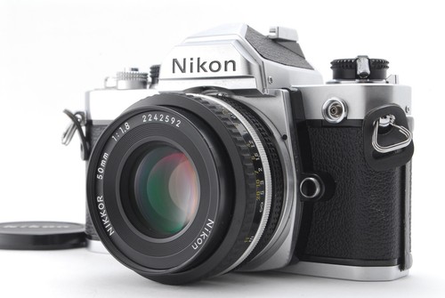Nikon slr camera silver - slr,