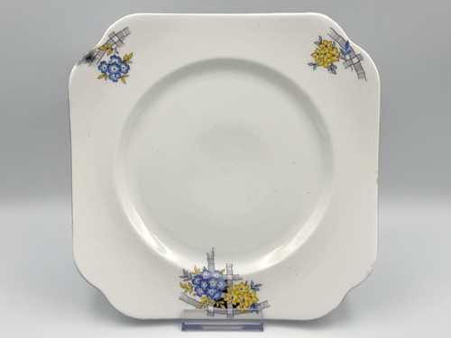 Colclough vintage square cake - square,
