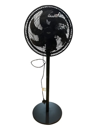 Bush black pedestal fan - 16",