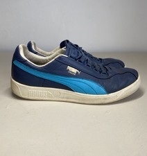 Puma Dallas OG Leather Trainers Vintage Indigo - 80s Classics - UK 10