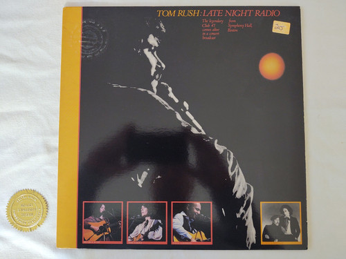 Tom rush late night radio - tom, lp
