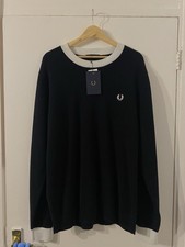 Fred Perry Pique Crew Neck