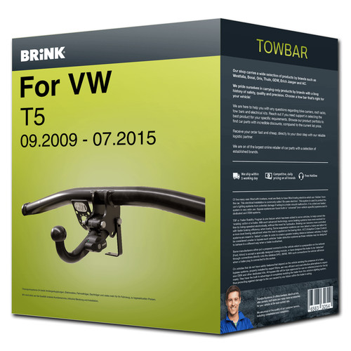 Towbar detachable for t5 - towbar, vw