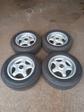 Tr7   Tr8   MGF alloy wheels compomotive useable  could do with refurb new Tyres