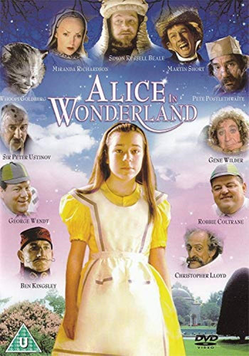 Alice wonderland dvd - in,
