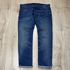 Levi’s 501XX LVC Selvedge Denim Jeans, Big E, Navy, Made in Turkey, Mens W33 L29