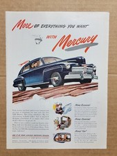 VINTAGE 1946 Print Ad