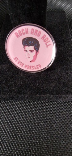 Elvis presley pin - presley, badge