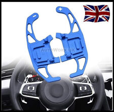 Blue Paddle Shift Extensions Shifters VW Golf 7 MK7 MK7.5 VII GTI GTD GTE R TSI
