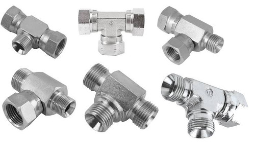 Bsp hydraulic tee adaptor - hydraulic,