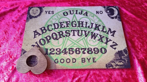 Wooden ouija board - board, &