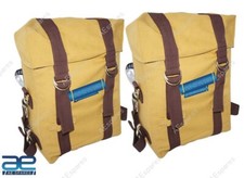 Military Pannier Yellow Bags