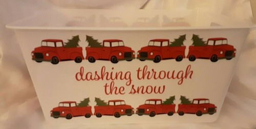 Dashing through the snow - "dashing, snow"