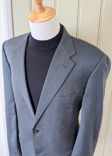 Corneliani blue herringbone - corneliani,
