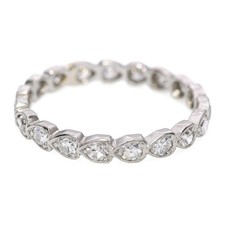 Vintage Platinum 0.40tcw Diamond Eternity Band