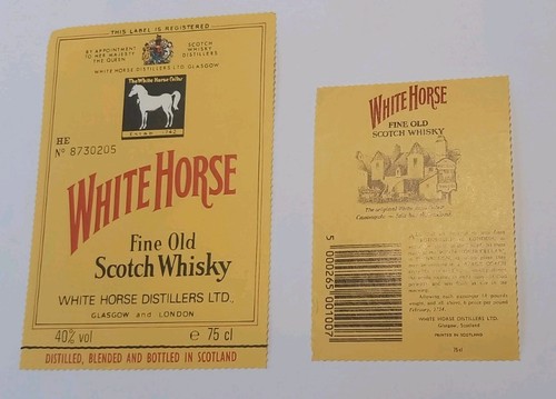 White horse fine old - -,