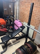 Gym Equipment Bench, Weights