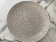 Poole Twintone Seagull Dinner Plate - Grey Speckled - 25cm