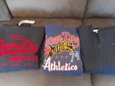 3 Girls 14 - 16 Age Hoodies Superdry and Tommy Hilfiger Bundle