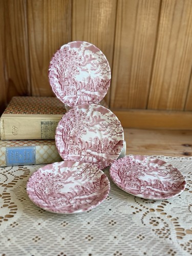 Johnson bros red white - red,