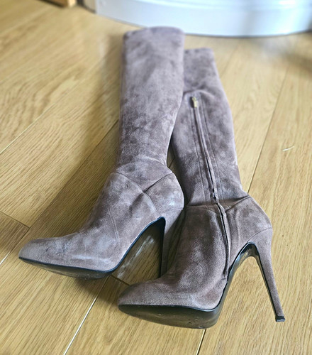 Karen millen fawn suede - millen,