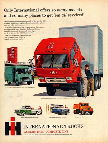 1960 international trucks - trucks, ad