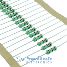 1r to 4.7M 0.5W 1/2W Metal