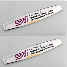 2Pcs Tuned STI Side Fender