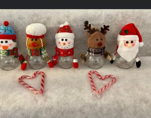 Christmas candy jar - christmas,