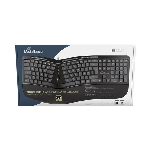 Mediarange wired ergonomic - wired,