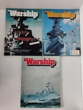 Warship A Quarterly Journal Of Warship History Design 21-23 26-29  1982 Conway