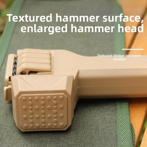 Outdoor hammer with - outdoor, dual