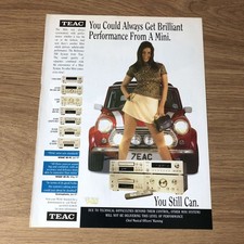 GRAM05 MAGAZINE ADVERT 11X8 TEAC MINI SERIES: VRDS-9 CD PLAYER & MORE