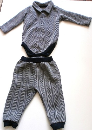 Matalan navy herringbone body