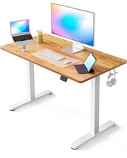 Electric Standing Desk, 120 x 60 cm Height Adjustable Sit Stand Desk