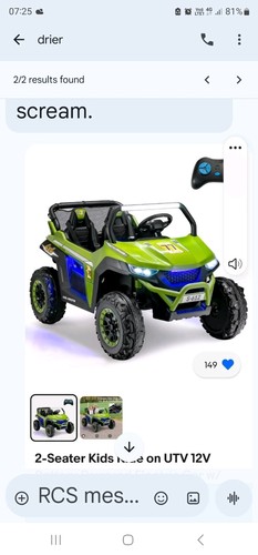 Childs electric car - childs,