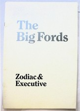 FORD Zodiac + Executive Car