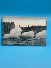 Blackpool stormy seas old - stormy,