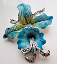 Vintage turquoise yellow